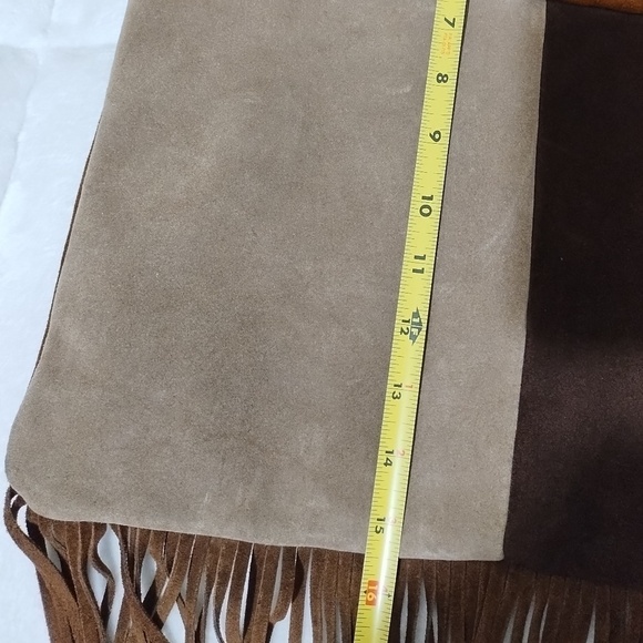 D2 Leather Bag with fringe - Picture 7 of 10